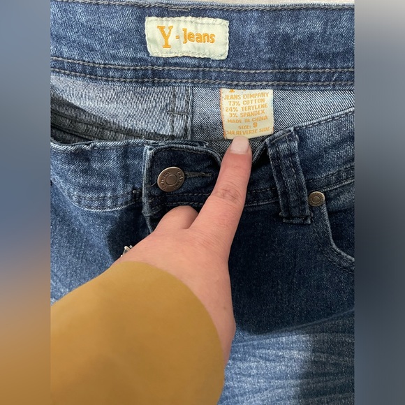 Y- jeans embelished pockets size 9 - Picture 6 of 6